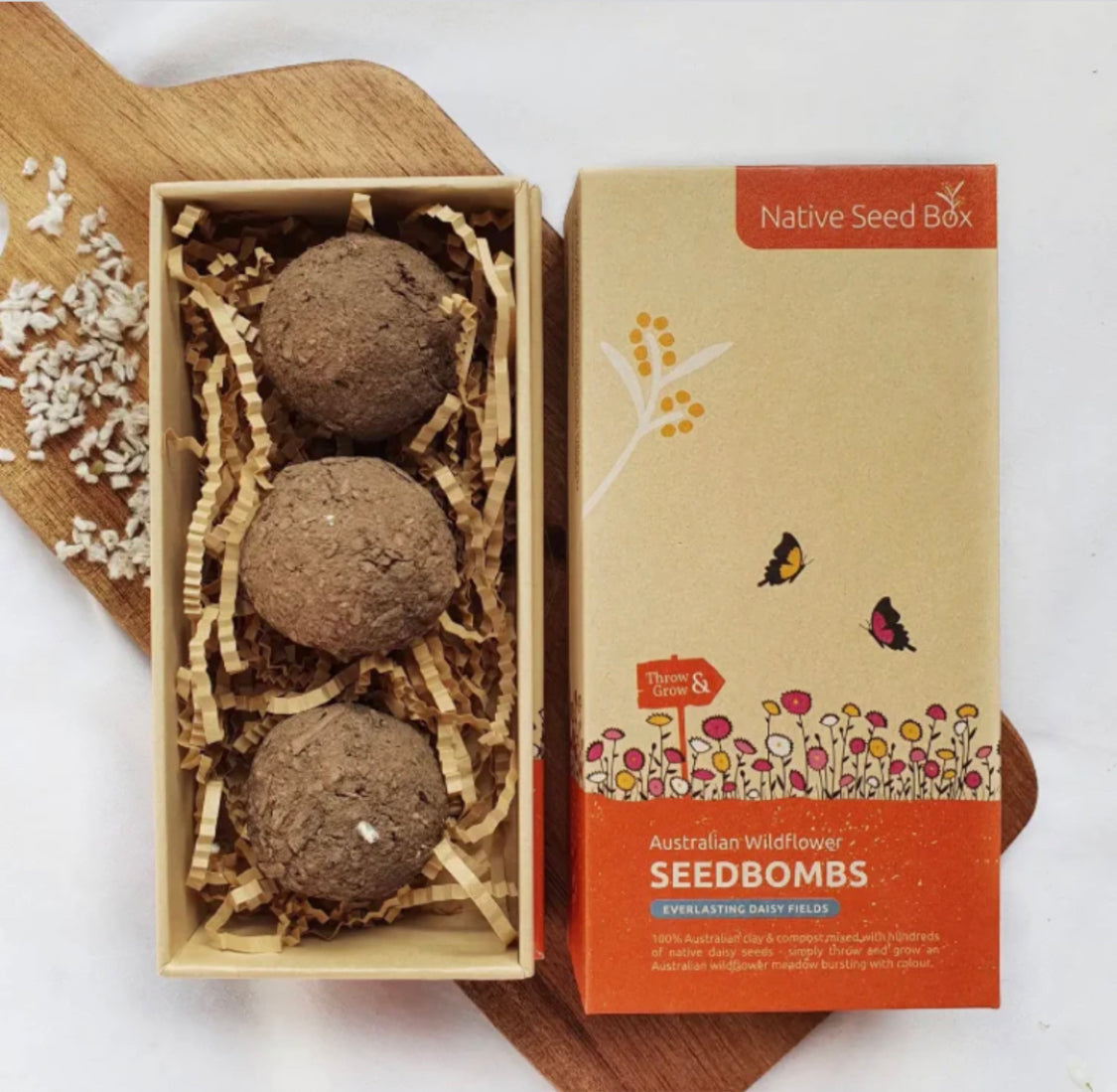 Everlasting Daisy Field seed bombs