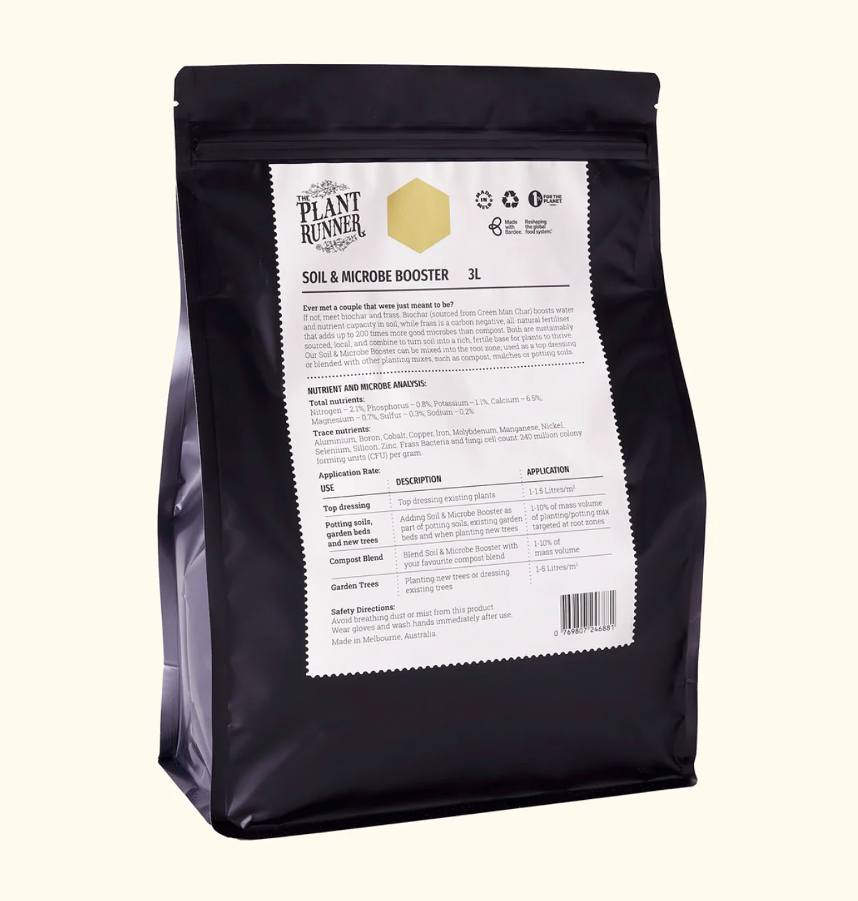 Soil & Microbe Booster 3L- The Plant Runner