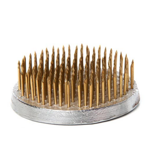 IKEBANA STAYPUT KENZAN FLOWER HOLDER ROUND MEDIUM