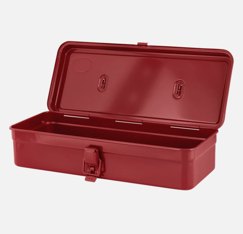 Toyo Steel Trunk Shape Toolbox T-30 - Red