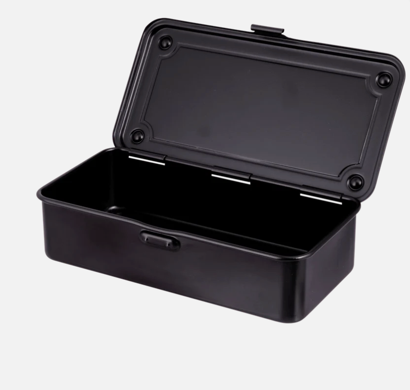 Toyo Steel Toolbox - T-190  Black