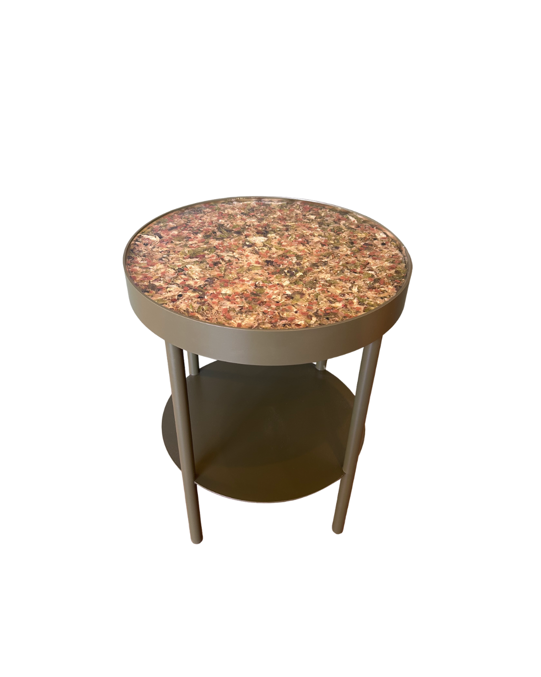Side Table - Plants and Bio Resin
