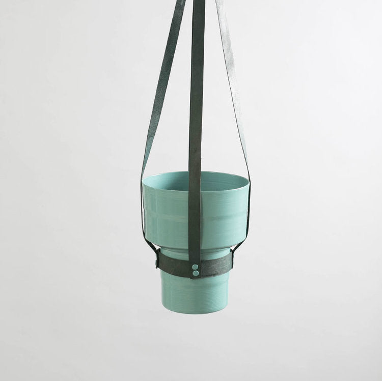 BB SHOEMAKER X EST LEATHER HANGING PLANTER