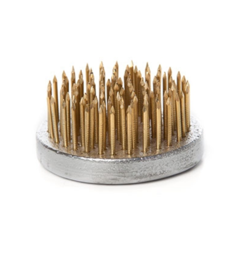 IKEBANA STAYPUT KENZAN FLOWER HOLDER ROUND SMALL 5cm