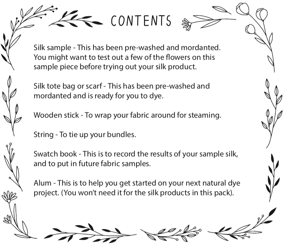 Honor Thomson Dyes - Bundle Dye Kit Silk Tote