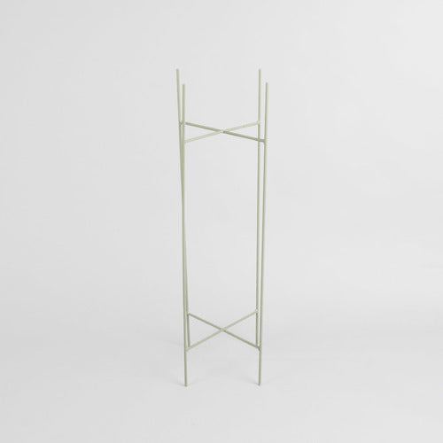 TWO TIERED POT STAND - EUCALYPTUS
