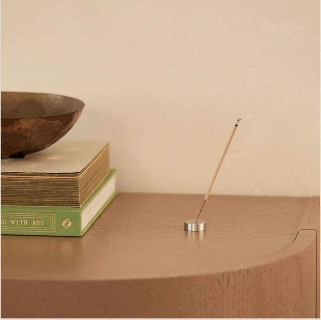 Mandarin, Lime and Basil Incense Set with Holder