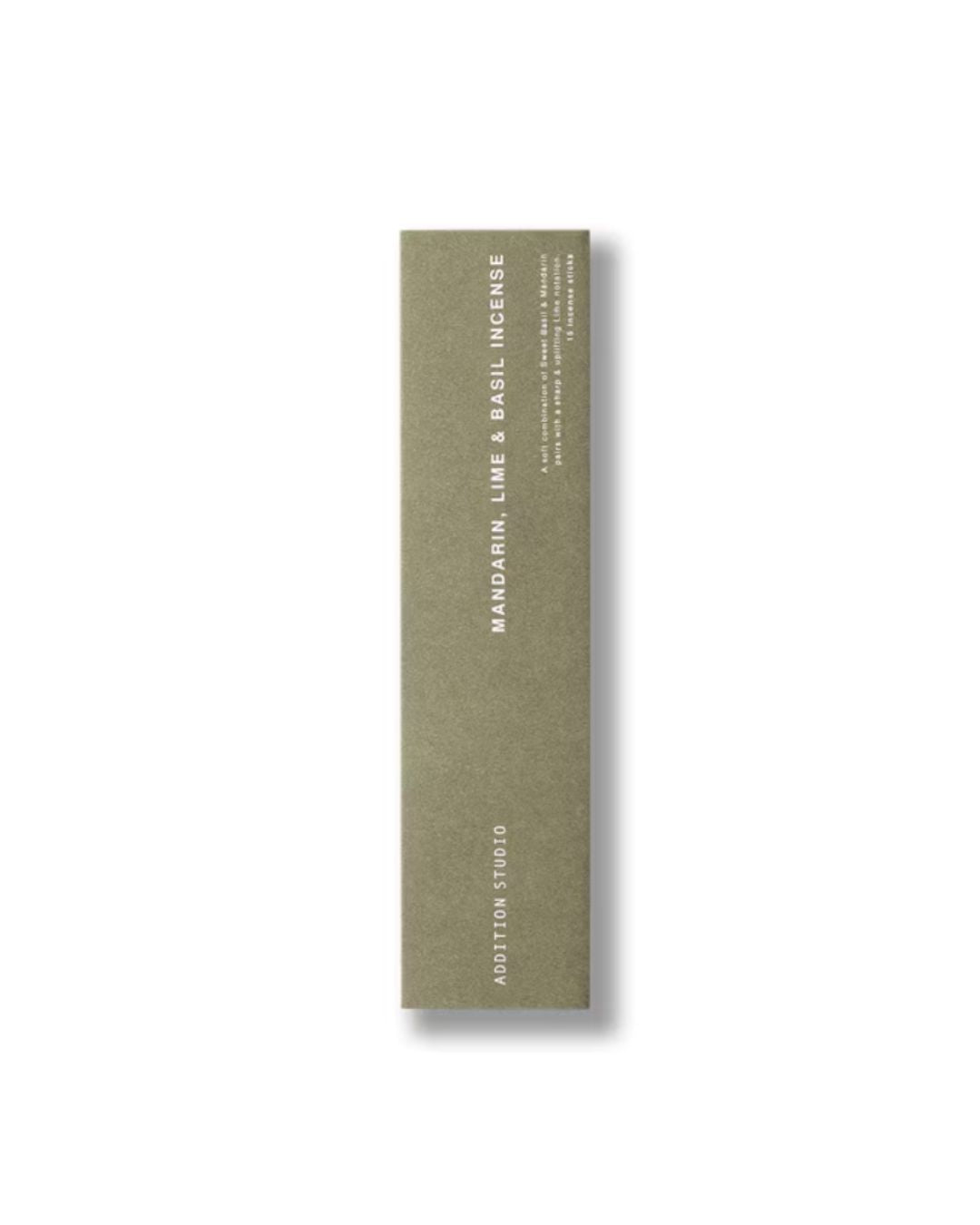 Addition Studio - Incense Refil Envelope - Mandarin, Lime & Basil