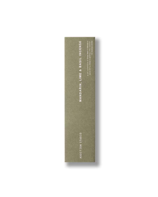 Addition Studio - Incense Refil Envelope - Mandarin, Lime & Basil