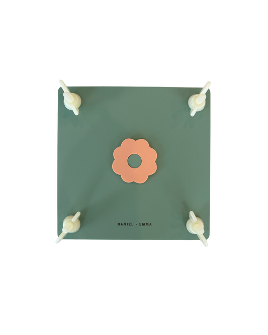 Daniel and Emma Flower Press -Green