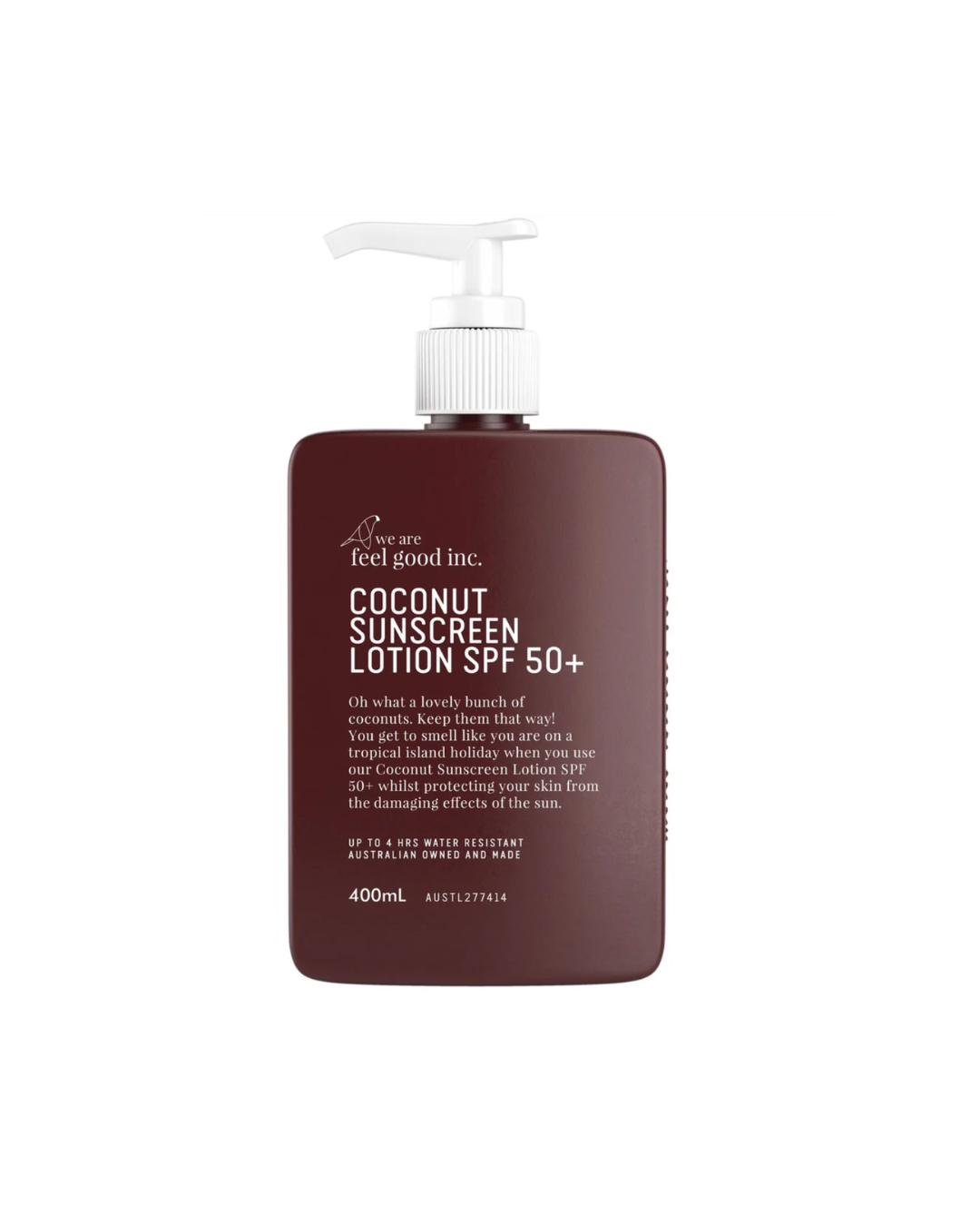 We are Feel Good Sunscreen - Coconut